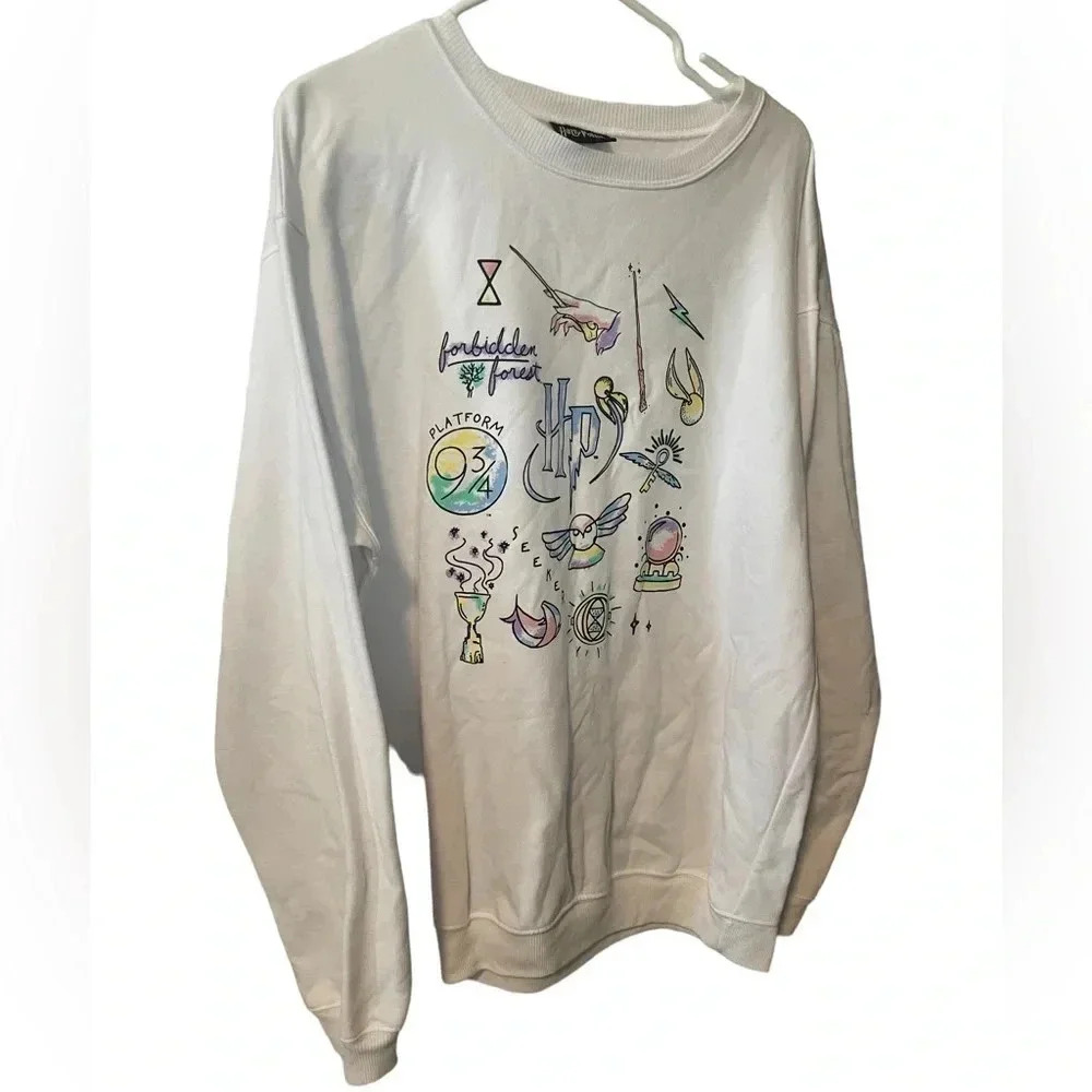 Harry Potter Women’s Forbidden Forest Seeker Pull Over Sweater